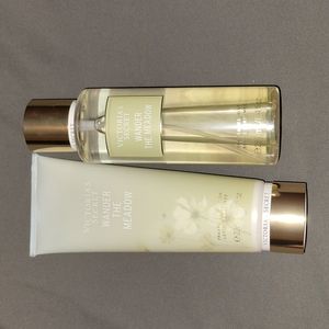 VS body spray and lotion set